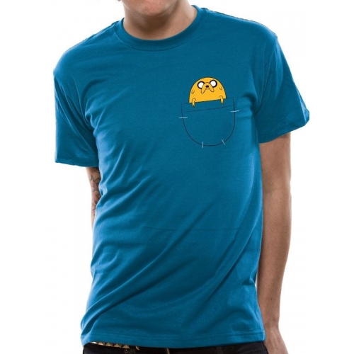 Adventure Time - T-Shirt Jake Pocket 