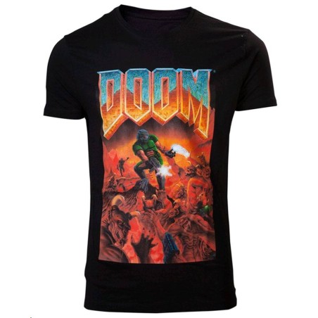 Doom - T-Shirt Classic Boxart 