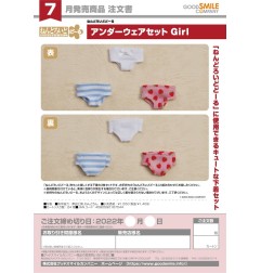 Original Character - Accessoires pour figurines Nendoroid Doll Underwear Set: Girl