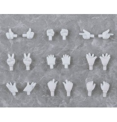Original Character - Accessoires pour figurines Nendoroid Doll Hand Parts Set Gloves Ver. (White)