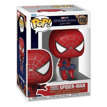 Spider-Man: No Way Home - Figurine POP! Friendly Neighborhood 9 cm