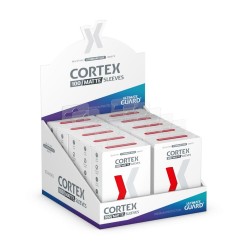 Ultimate Guard - 100 pochettes Cortex Sleeves taille standard Rouge Mat