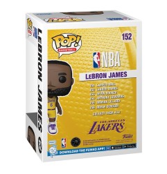 NBA - POP! Sports Vinyl Figurine LeBron James (Lakers) 9 cm