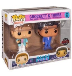 Miami Vice - Pack 2 figurines POP! Crockett & Tubbs 9 cm