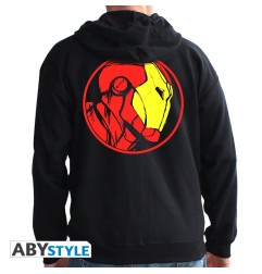 Marvel - Sweat - Iron Man homme black