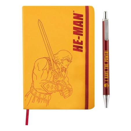 Maîtres de l'Univers, Les - Les Maîtres de l'Univers carnet de notes avec stylo He-man