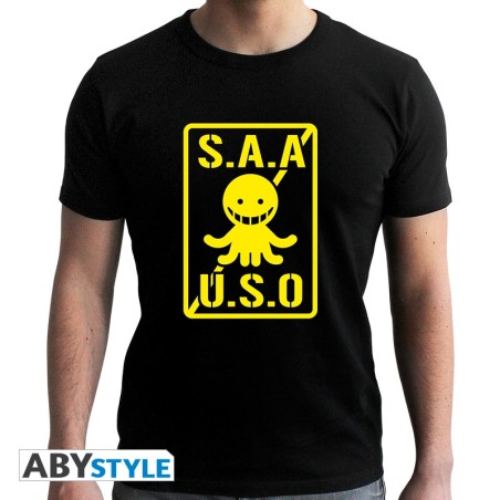 Assassination Classroom - Tshirt S.A.A.U.S.O homme MC black-new fit