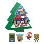 Marvel - Holiday 2022 pack 4 porte-clés Pocket POP! Vinyl Tree Holiday Box 4 cm