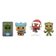 Marvel Holiday 2022 - Pack 4 porte-clés Pocket POP! Tree Holiday Box 4 cm