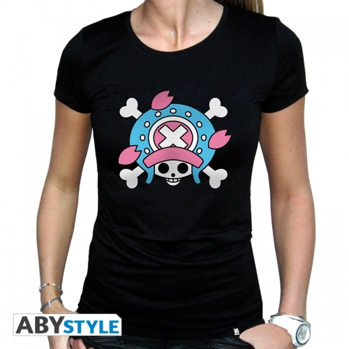 One Piece - Tshirt femme Skull Chopper