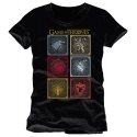 Game of thrones - T-Shirt Badges Of The King 