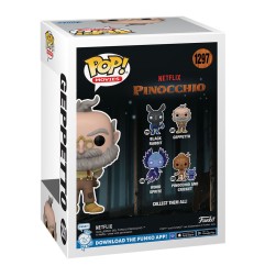Pinocchio - Figurine POP! Geppeto 9 cm