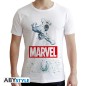 Marvel - Tshirt Marvel Hulk homme MC white - new fit
