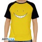 Assassination Classroom - Tshirt Koro smile homme MC jaune -premium