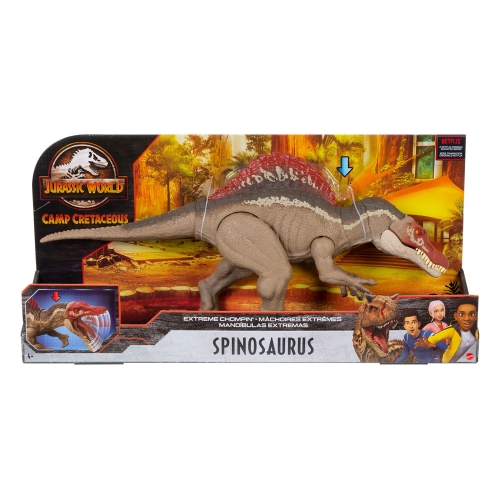 Jurassic World : La Colo du Crétacé - Figurine Extreme Chompin' Spinosaurus