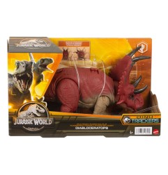 Jurassic World Dino Trackers - Figurine Wild Roar Diabloceratops