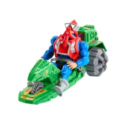 Les Maîtres de l'Univers Origins - Figurine et véhicule Mekaneck & Ground Ripper 14 cm