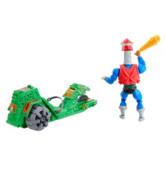 Les Maîtres de l'Univers Origins - Figurine et véhicule Mekaneck & Ground Ripper 14 cm