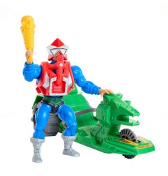 Les Maîtres de l'Univers Origins - Figurine et véhicule Mekaneck & Ground Ripper 14 cm