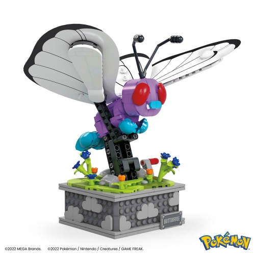 Pokémon - Jeu de construction Mega Construx Motion Papilusion 22 cm