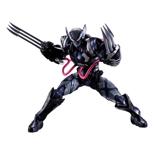 Tech-On Avengers - Figurine S.H. Figuarts Venom Symbiote Wolverine 16 cm