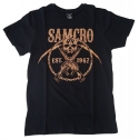 Sons of Anarchy - T-Shirt SAMCRO Chained Brown