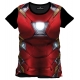 Captain America Civil War - T-Shirt Sublimation Iron Man Chest 