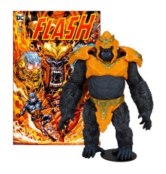 DC Comics - DC Direct figurine Megafigs et comic book Page Punchers Gorilla Grodd (The Flash Comic) 30 cm