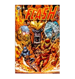 DC Comics - DC Direct figurine Megafigs et comic book Page Punchers Gorilla Grodd (The Flash Comic) 30 cm