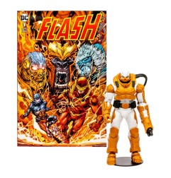 DC Comics - DC Direct Page Punchers figurine et comic book Heatwave (The Flash Comic) 18 cm