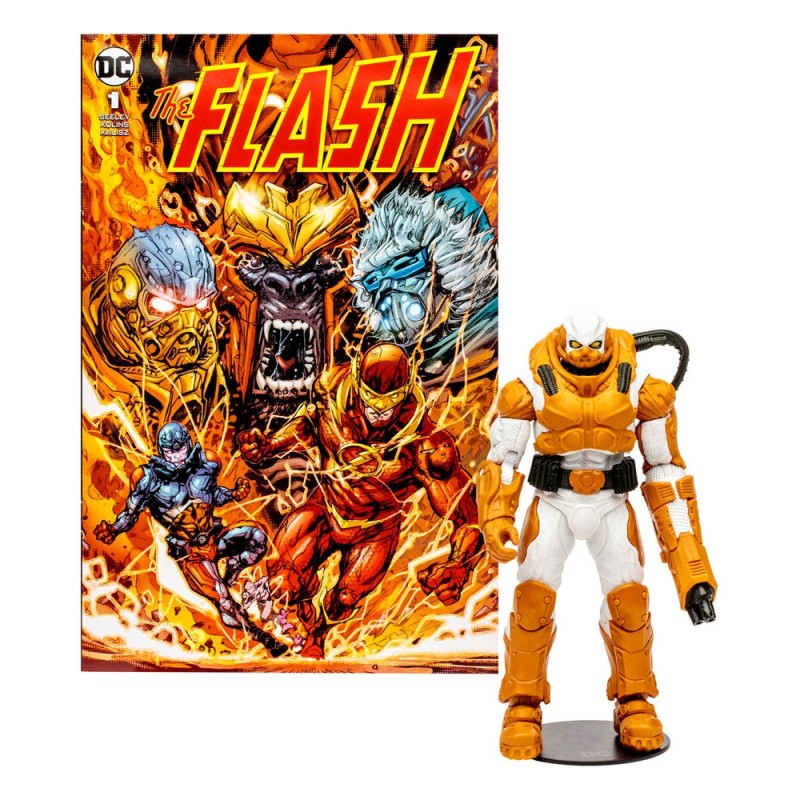 DC Comics - DC Direct Page Punchers figurine et comic book Heatwave (The Flash Comic) 18 cm