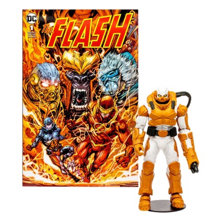 DC Comics - DC Direct Page Punchers figurine et comic book Heatwave (The Flash Comic) 18 cm