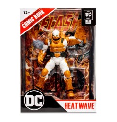 DC Direct - Figurine et comic book Page Punchers Heatwave (The Flash Comic) 18 cm