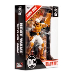 DC Direct - Figurine et comic book Page Punchers Heatwave (The Flash Comic) 18 cm