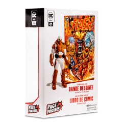 DC Direct - Figurine et comic book Page Punchers Heatwave (The Flash Comic) 18 cm
