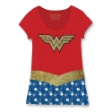Wonder Woman - T-Shirt femme Sublimation Costume 