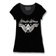 Wonder Woman - T-Shirt femme Grunge 