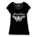 Wonder Woman - T-Shirt femme Grunge 