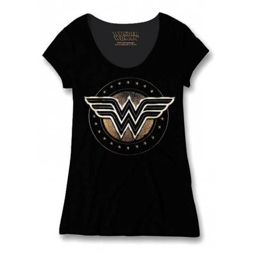 Wonder Woman - T-Shirt femme W Logo 