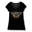 Wonder Woman - T-Shirt femme W Logo 
