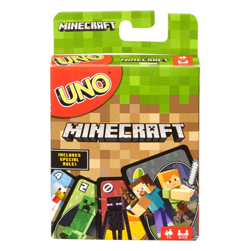 Minecraft - Jeu de cartes UNO Minecraft - Jeu de cartes UNO