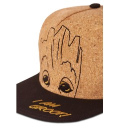 Marvel - Casquette Snapback Cork Groot