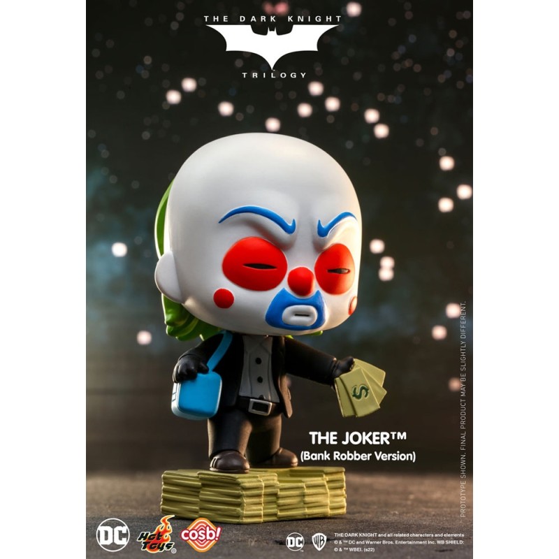 DC Comics - The Dark Knight Trilogy figurine Cosbi The Joker (Bank Robber) 8 cm