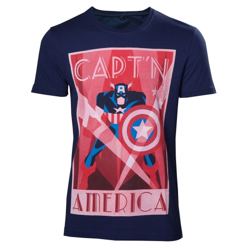 Captain America - T-Shirt Shield Up 