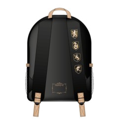 Harry Potter - Sac à dos noir & beige Hogwarts