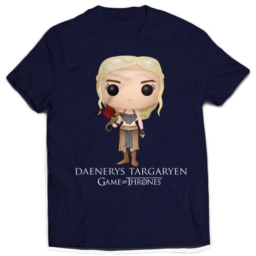 Game of thrones - T-Shirt Daenerys Targaryen Bling Art 