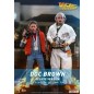 Retour vers le futur - Figurine Movie Masterpiece 1/6 Doc Brown (Deluxe Version) 30 cm