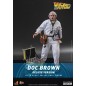Retour vers le futur - Figurine Movie Masterpiece 1/6 Doc Brown (Deluxe Version) 30 cm