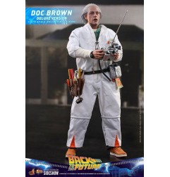 Retour vers le futur - Figurine Movie Masterpiece 1/6 Doc Brown (Deluxe Version) 30 cm
