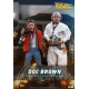 Retour vers le futur - Figurine Movie Masterpiece 1/6 Doc Brown 30 cm